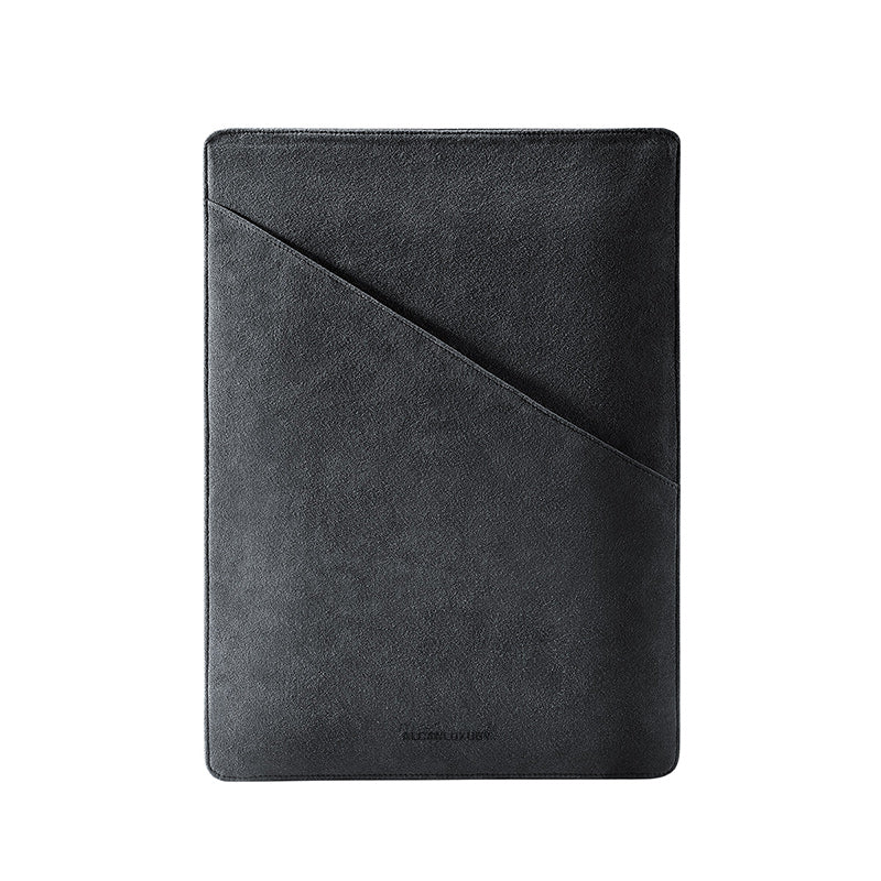 Alcantara Laptop Sleeve - 13 & 14 Inch - Space Grey