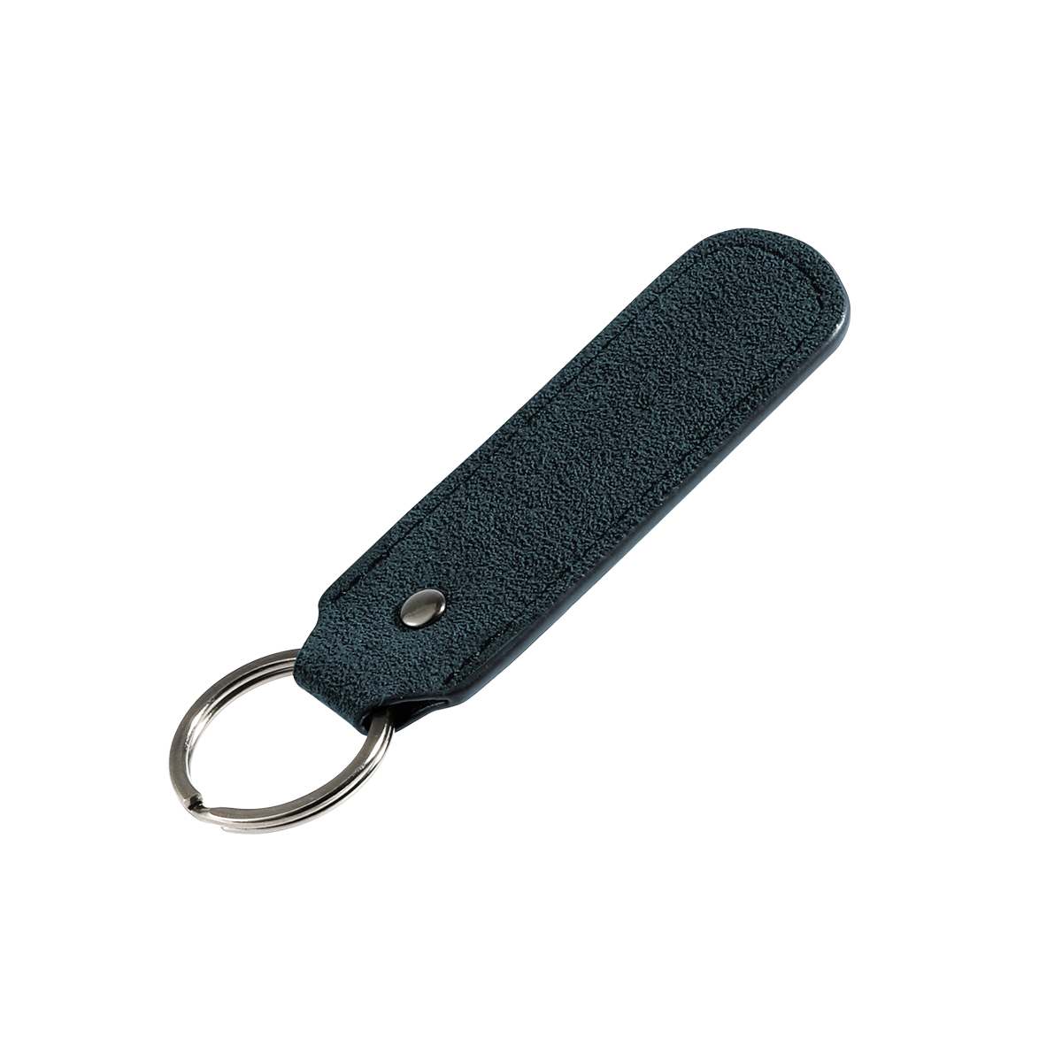Alcantara Keychain - Navy Blue