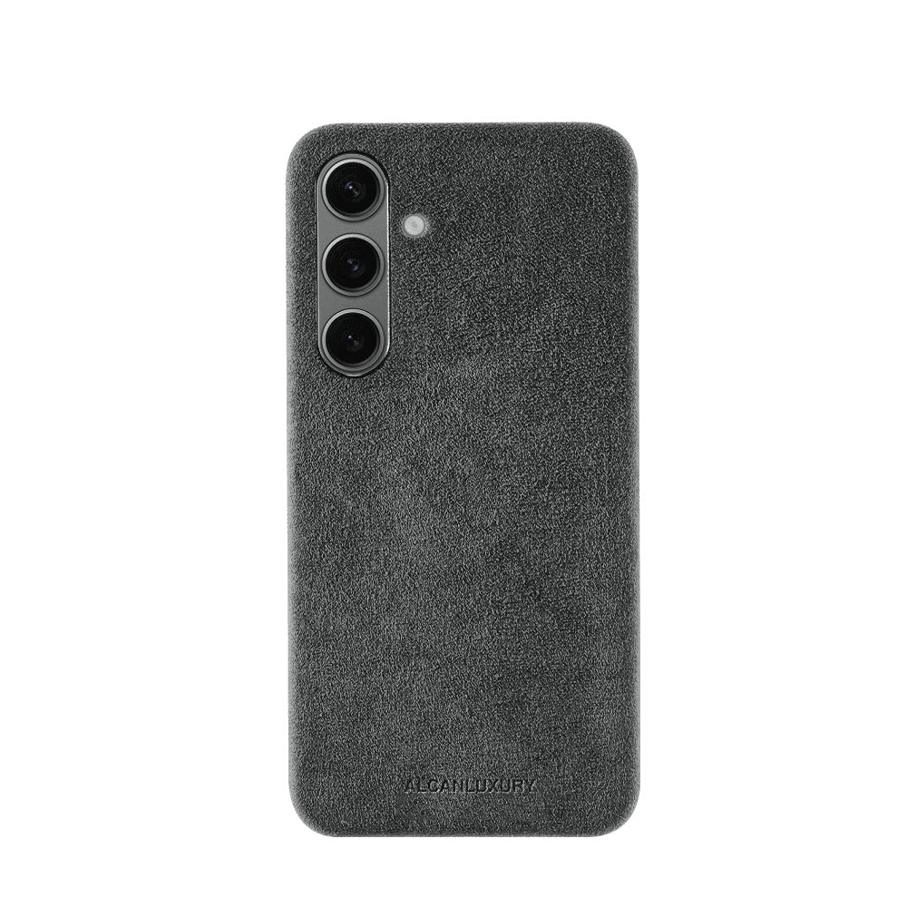Samsung Galaxy S24 Plus - Alcantara Case - Space Grey