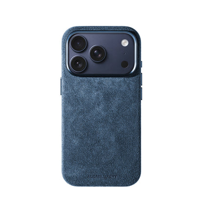 iPhone 17 Pro - Alcantara Case - Ocean Blue