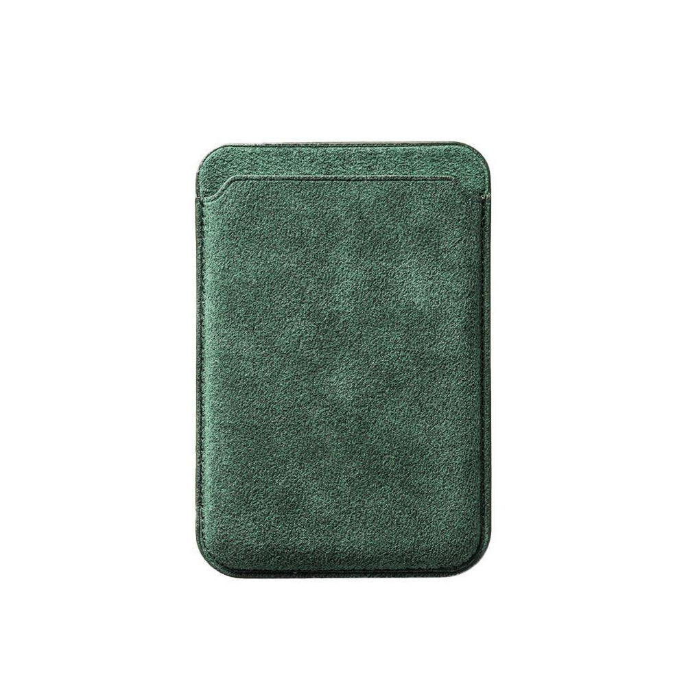 Alcantara MagSafe Wallet - Midnight Green
