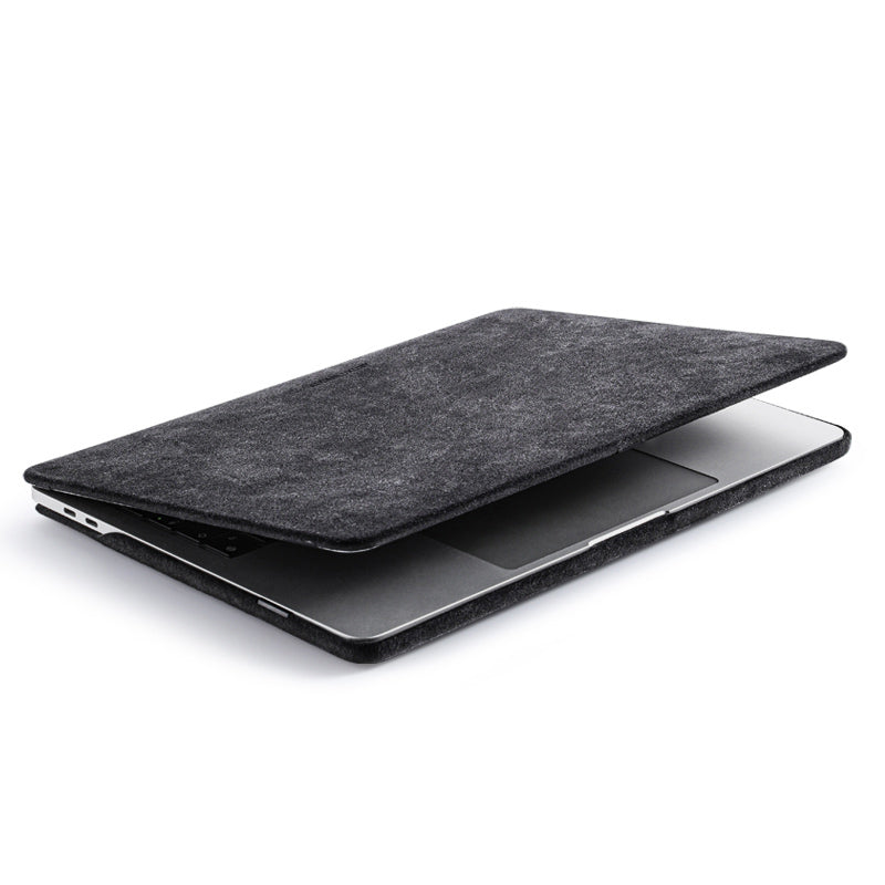 Alcantara MacBook Air Cover - For 15 inch (2023 M2 - 2025 M4) - Space Grey
