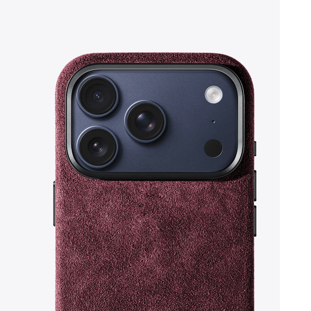iPhone 17 Pro - Alcantara Case - Wine Red